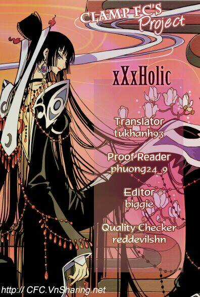 Xxxholic Chapter 172 trang 0