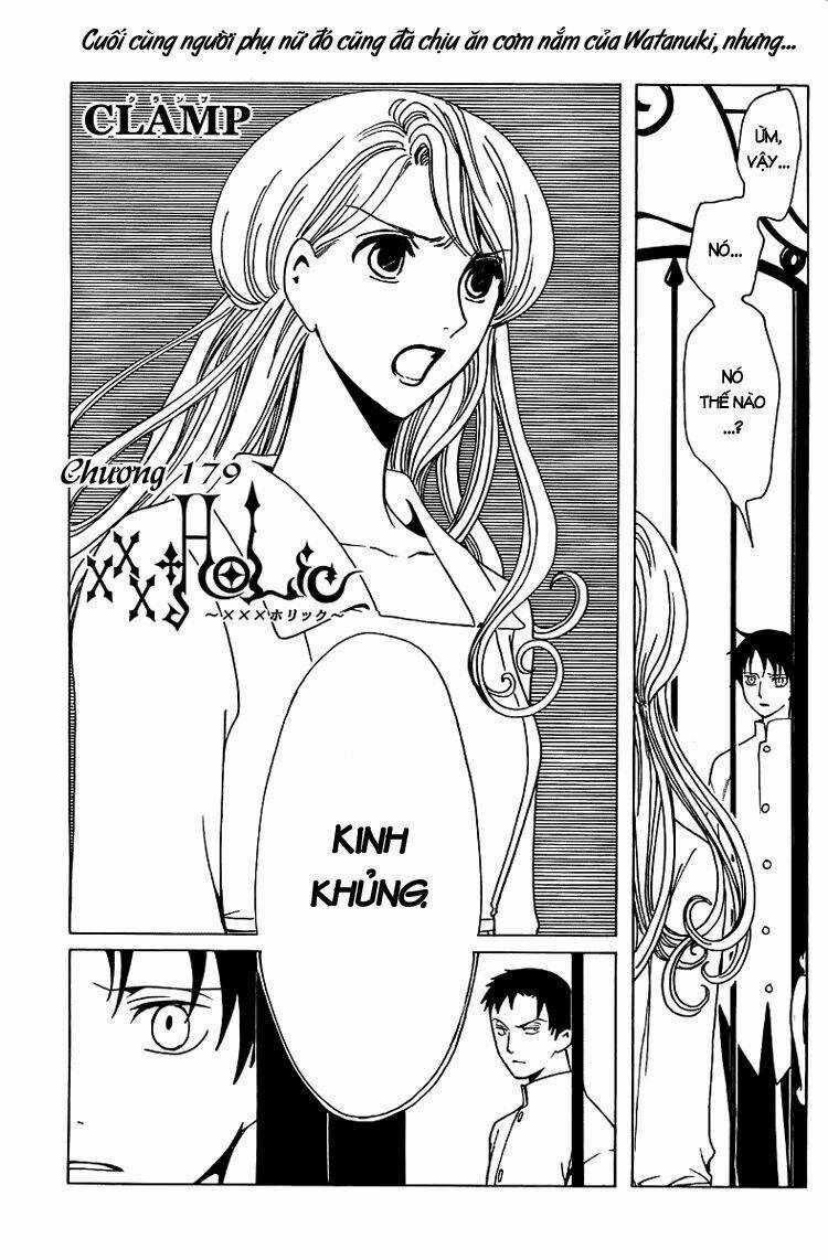 Xxxholic Chapter 179 trang 1