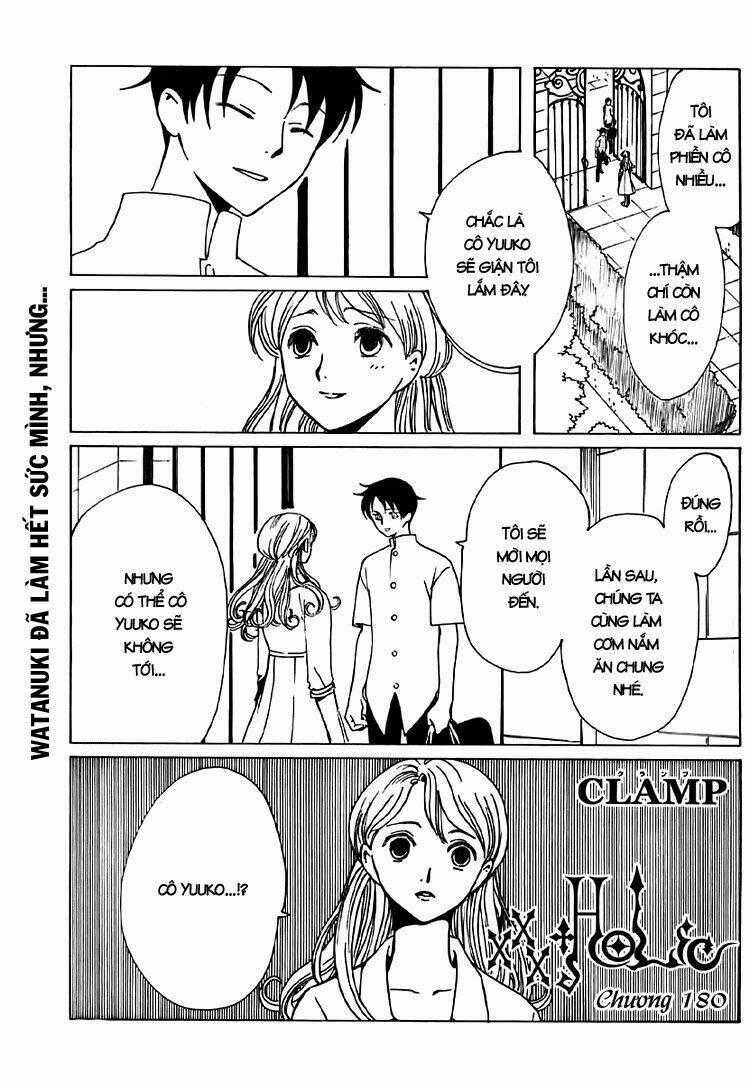 Xxxholic Chapter 180 trang 1