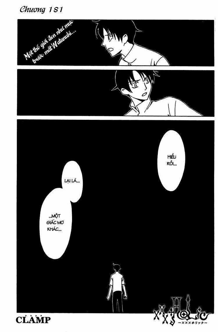 Xxxholic Chapter 181 trang 1