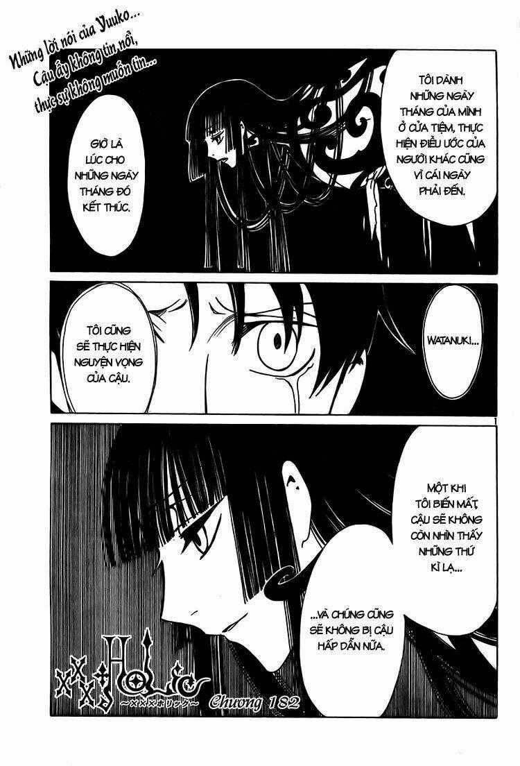 Xxxholic Chapter 182 trang 1