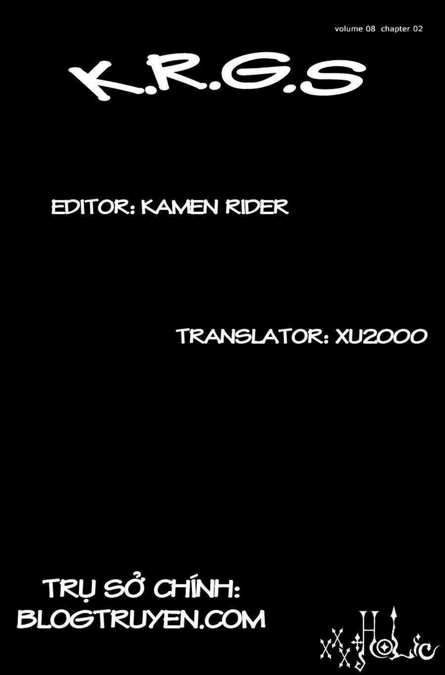 Xxxholic Chapter 49 trang 0