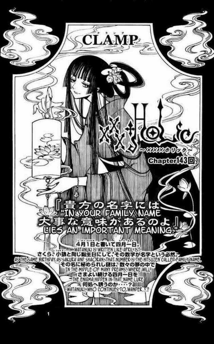 Xxxholic Chapter 79 trang 0