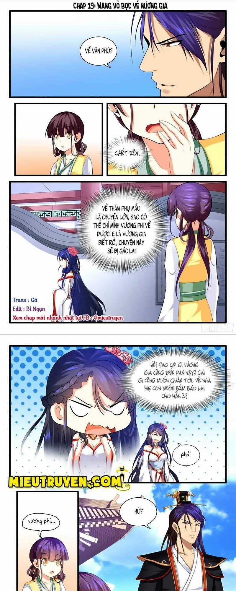 Y Nữ Khuynh Thành - Thịnh Sủng Vương Phi Chapter 19 trang 0