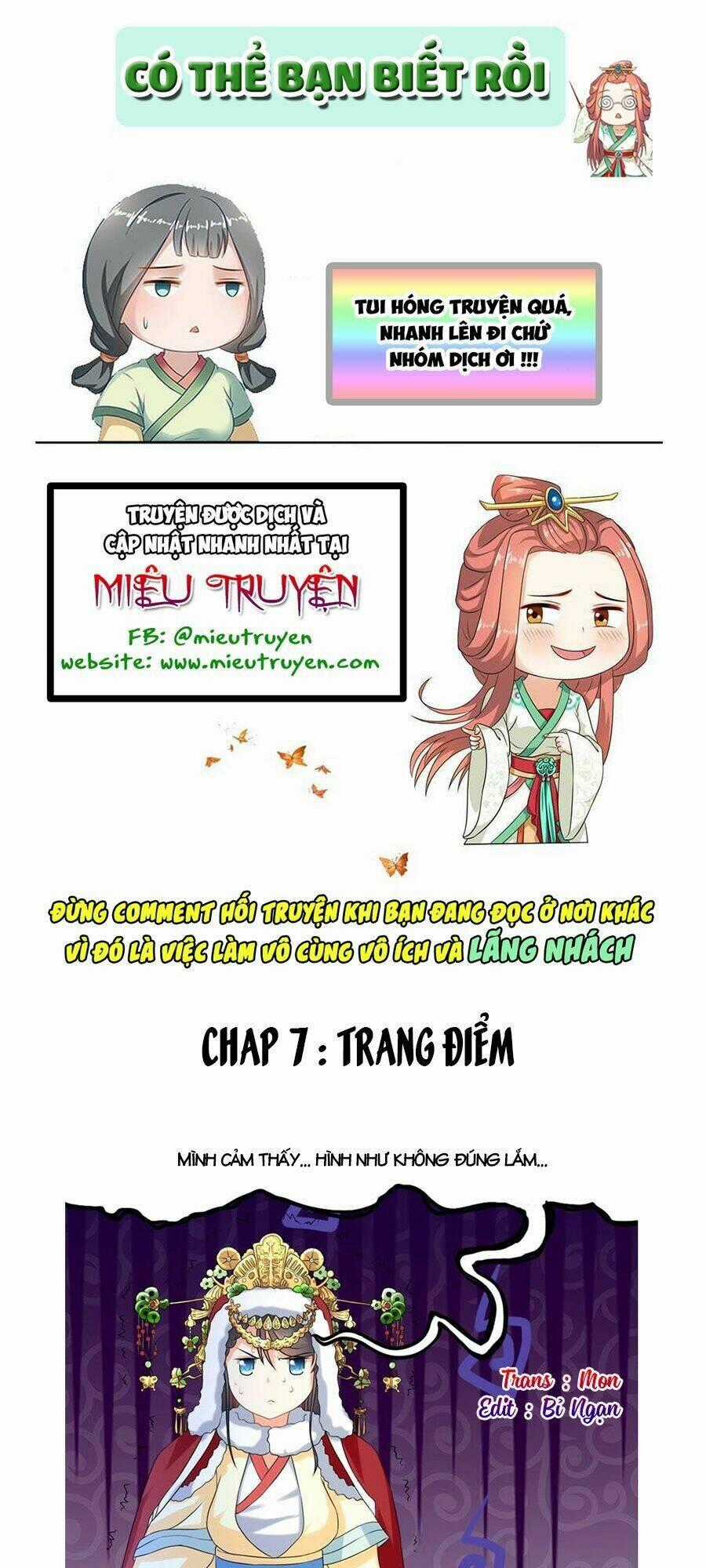 Y Nữ Khuynh Thành - Thịnh Sủng Vương Phi Chapter 7 trang 0