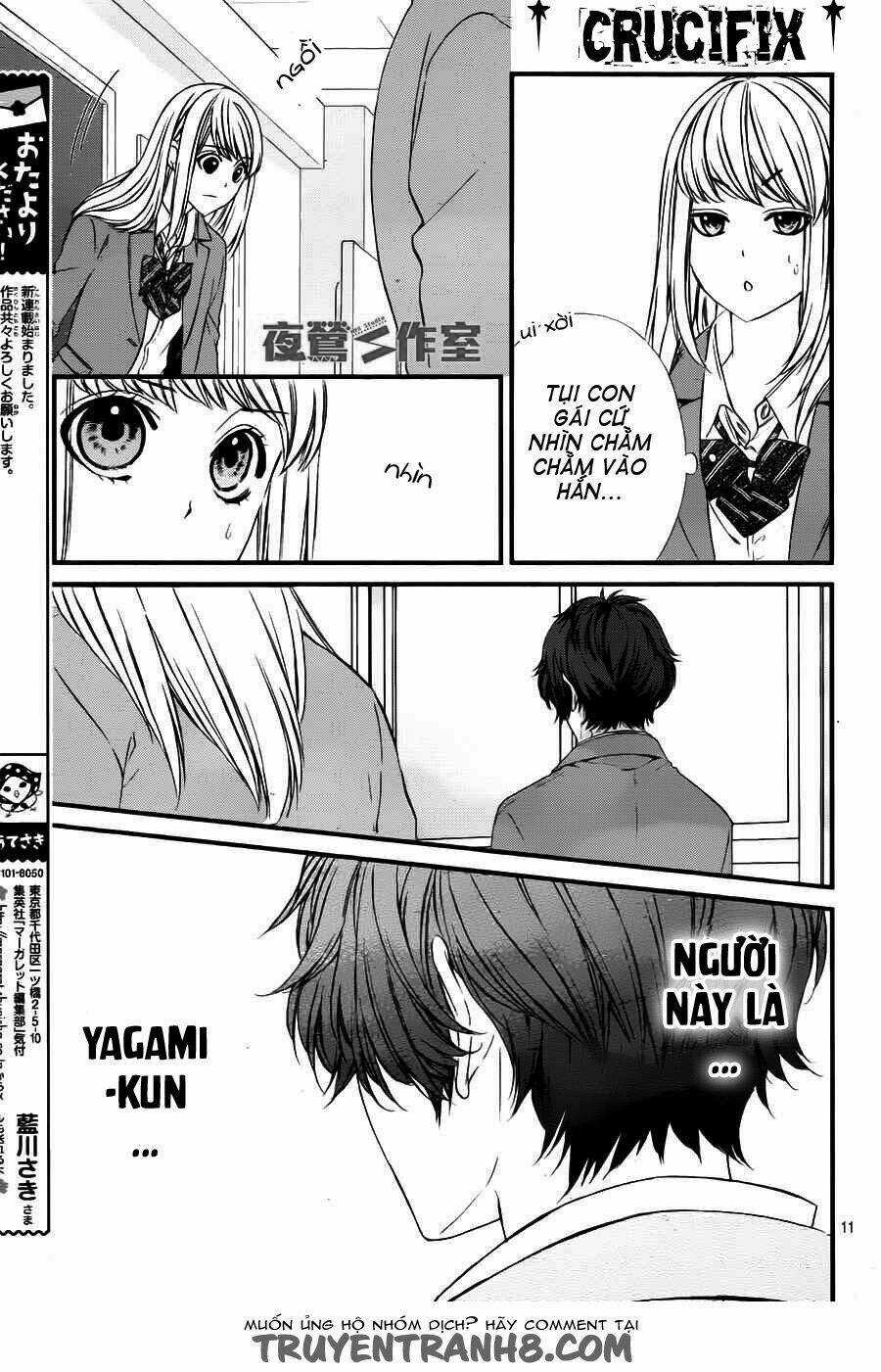 Yagami-Kun Wa Kyou Mo Ijiwaru Chapter 1 trang 12