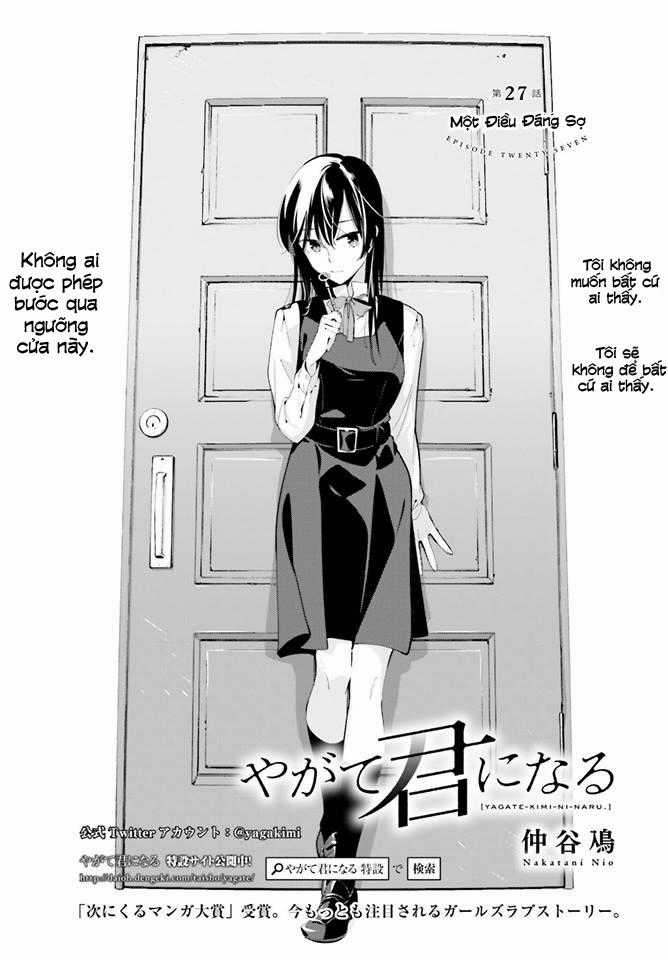 Yagate Kimi Ni Naru Chapter 27 trang 2
