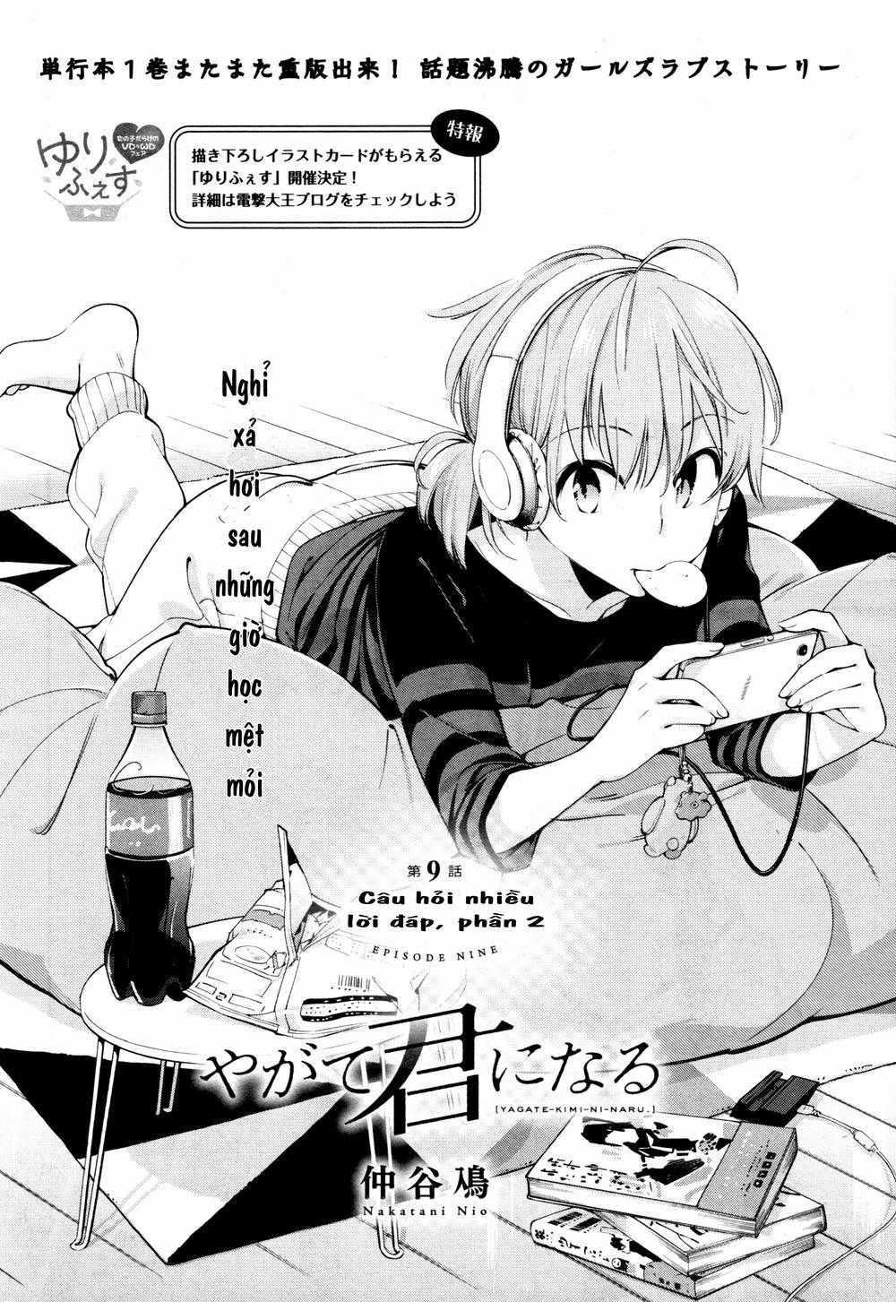 Yagate Kimi Ni Naru Chapter 9 trang 2