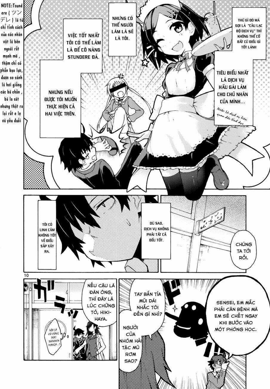 Yahari Ore No Seishun Rabukome Wa Machigatte Iru Chapter 1 trang 10