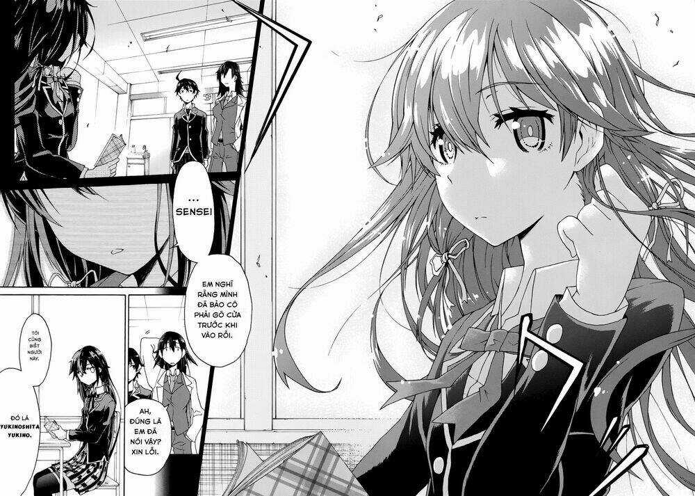 Yahari Ore No Seishun Rabukome Wa Machigatte Iru Chapter 1 trang 12