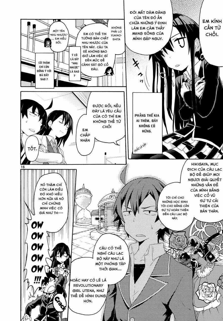 Yahari Ore No Seishun Rabukome Wa Machigatte Iru Chapter 1 trang 15