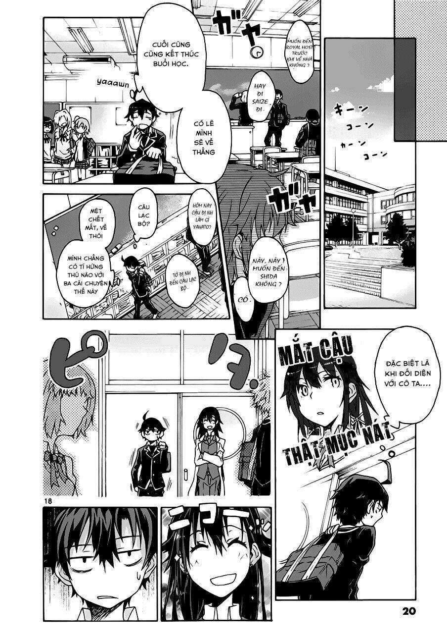 Yahari Ore No Seishun Rabukome Wa Machigatte Iru Chapter 1 trang 17