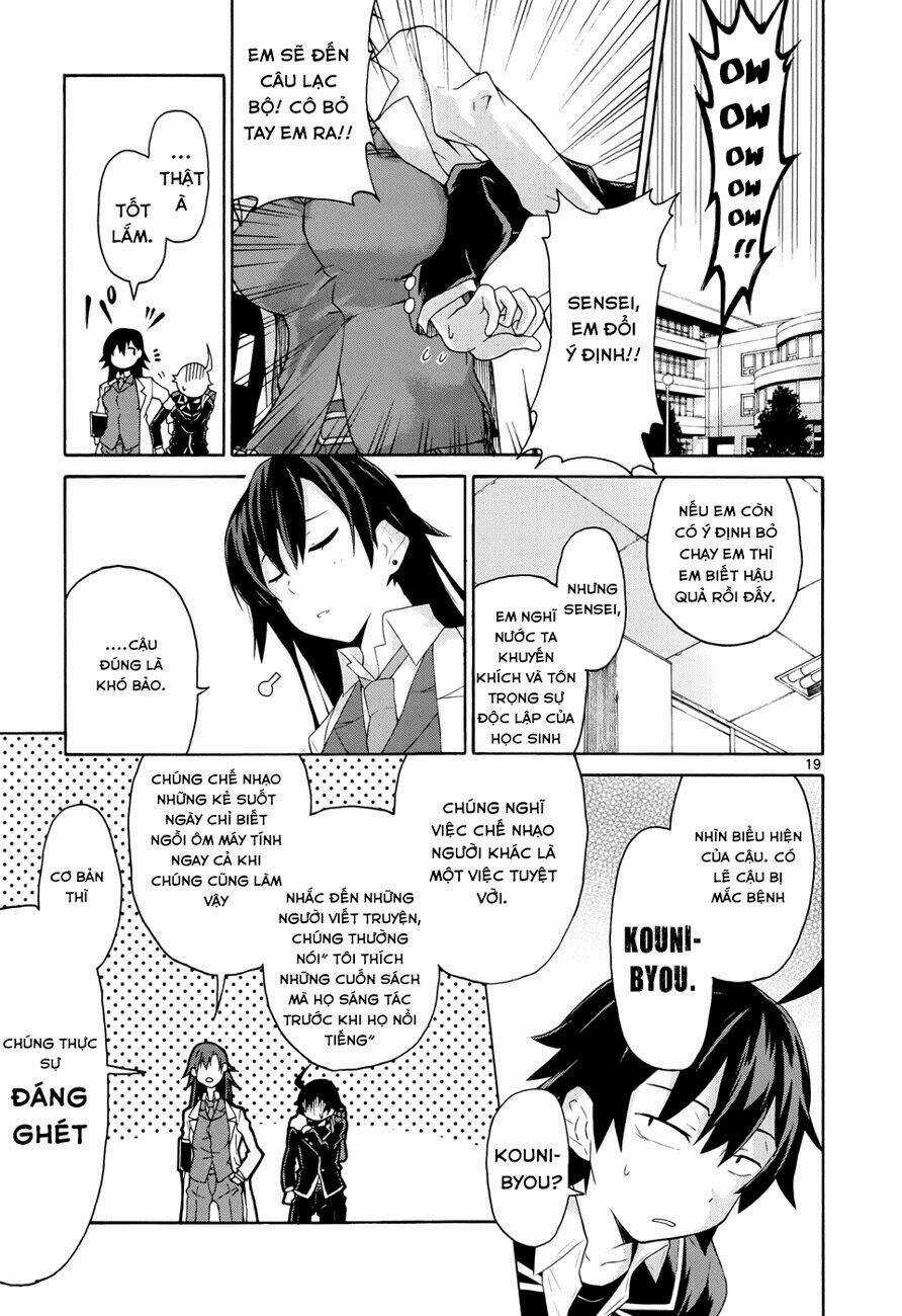 Yahari Ore No Seishun Rabukome Wa Machigatte Iru Chapter 1 trang 18