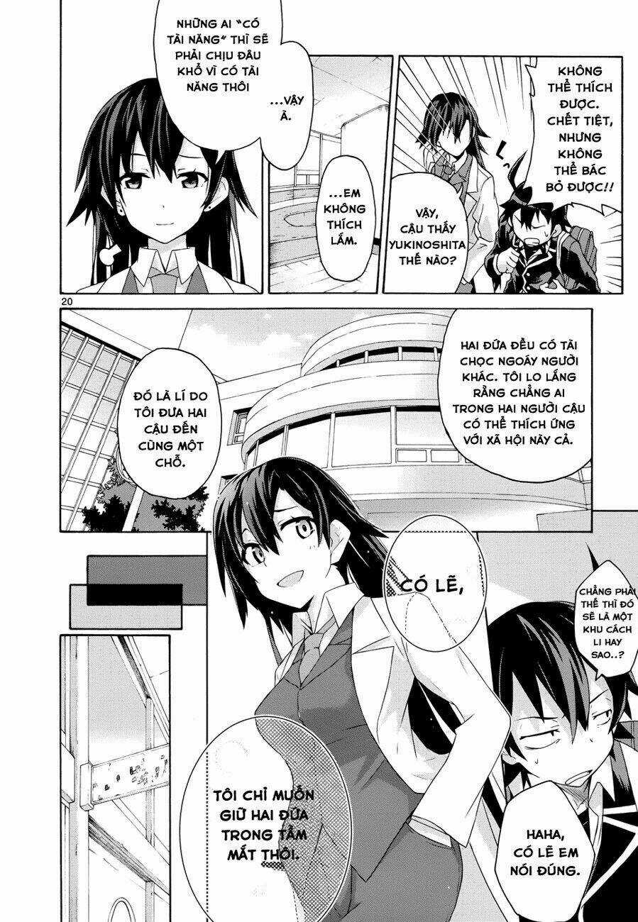 Yahari Ore No Seishun Rabukome Wa Machigatte Iru Chapter 1 trang 19
