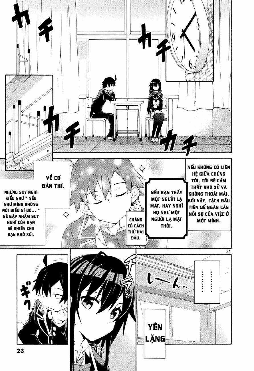 Yahari Ore No Seishun Rabukome Wa Machigatte Iru Chapter 1 trang 20
