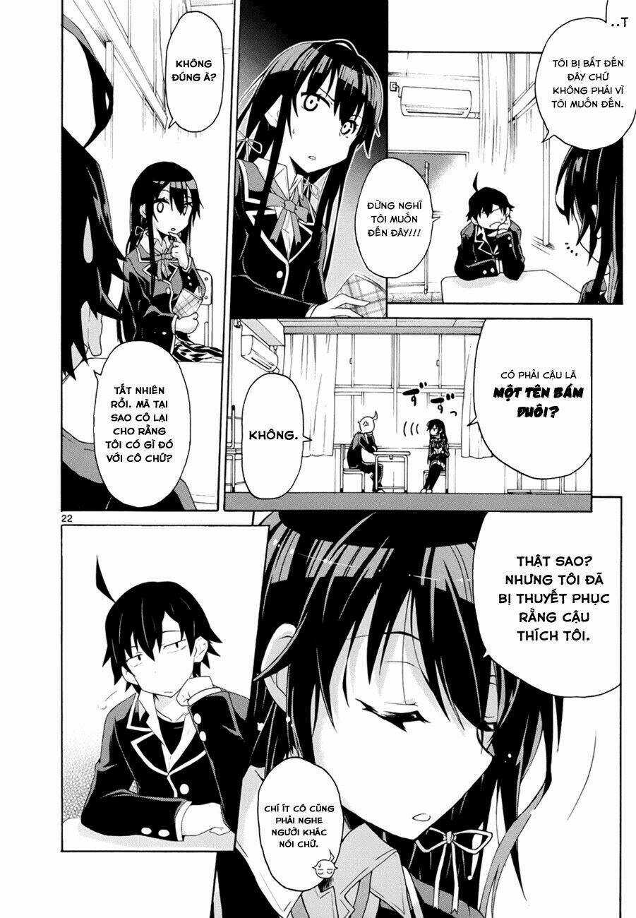 Yahari Ore No Seishun Rabukome Wa Machigatte Iru Chapter 1 trang 21