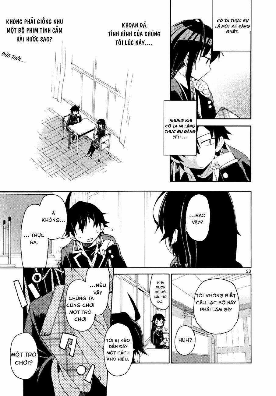 Yahari Ore No Seishun Rabukome Wa Machigatte Iru Chapter 1 trang 22