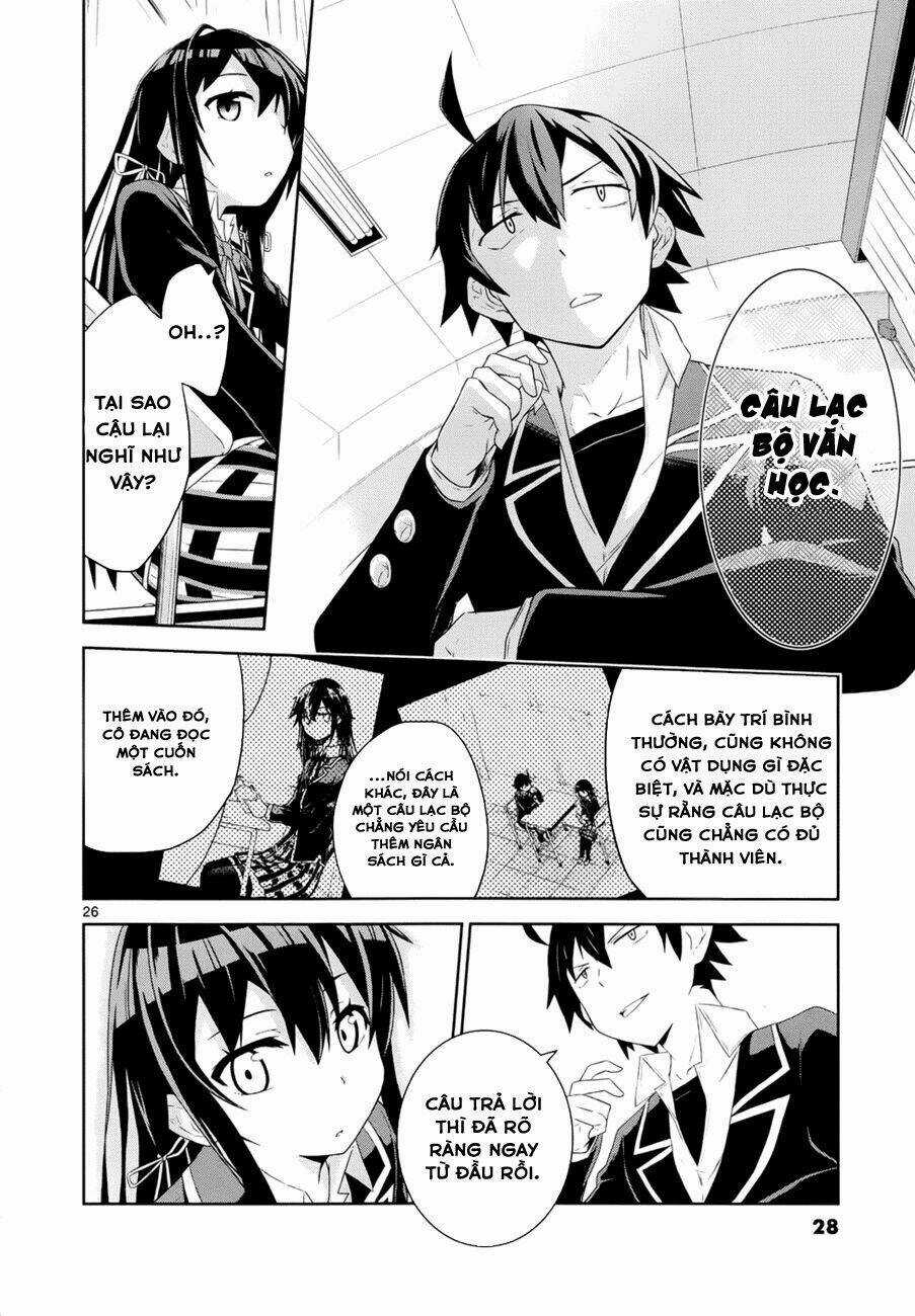 Yahari Ore No Seishun Rabukome Wa Machigatte Iru Chapter 1 trang 25