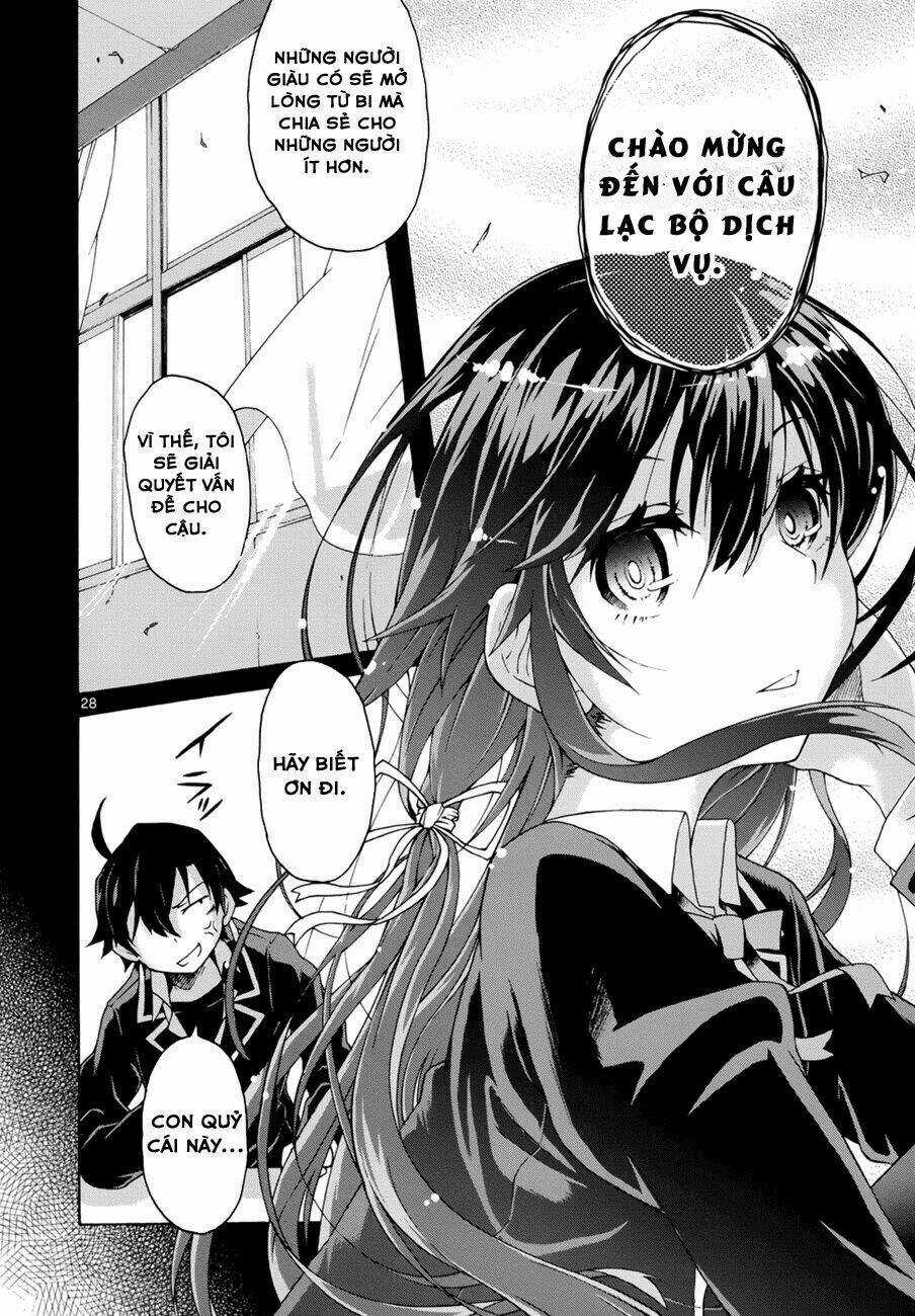 Yahari Ore No Seishun Rabukome Wa Machigatte Iru Chapter 1 trang 27