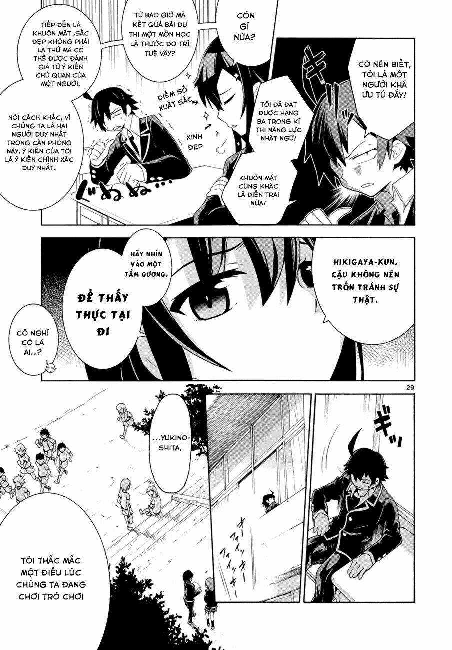 Yahari Ore No Seishun Rabukome Wa Machigatte Iru Chapter 1 trang 28