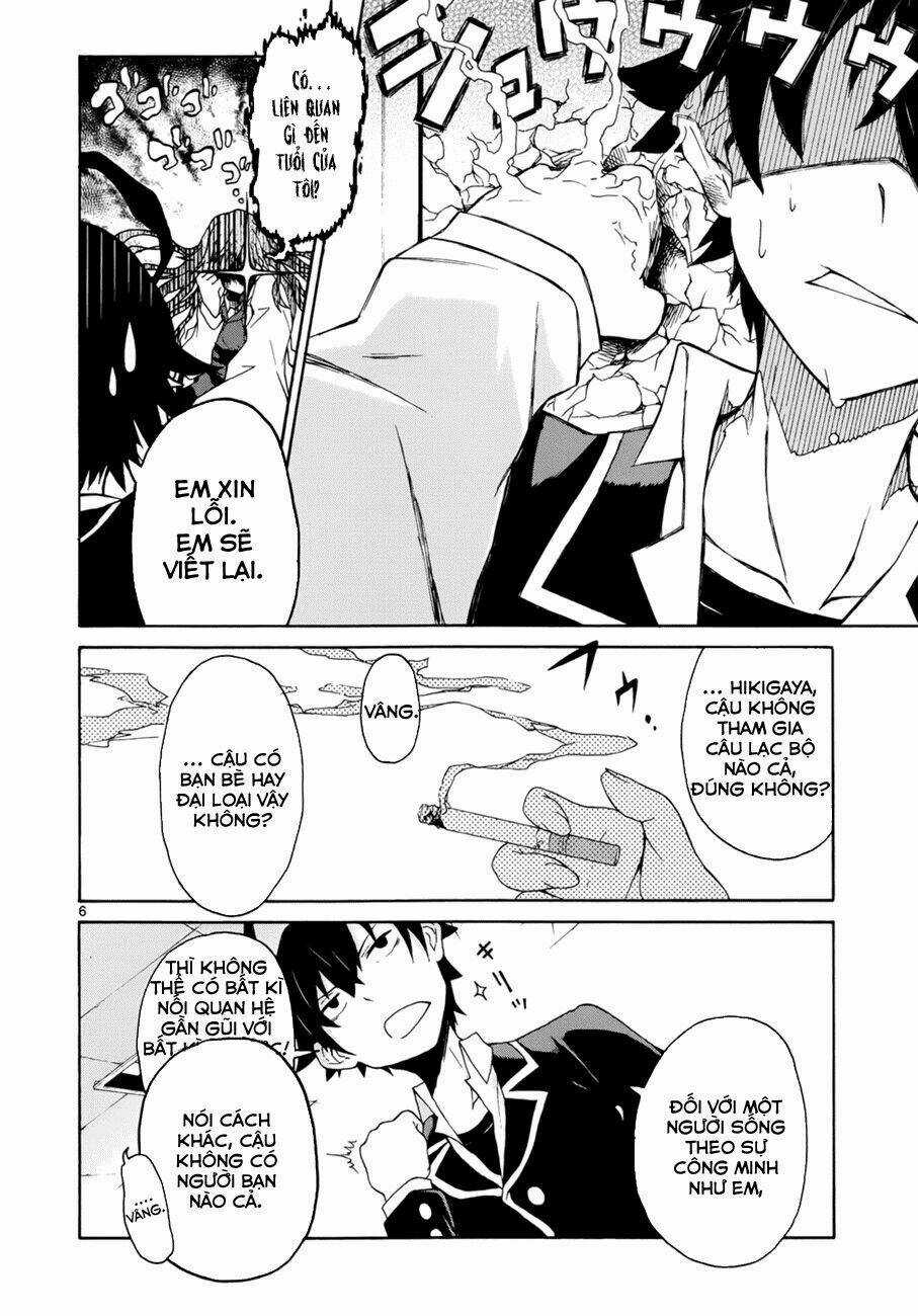 Yahari Ore No Seishun Rabukome Wa Machigatte Iru Chapter 1 trang 6