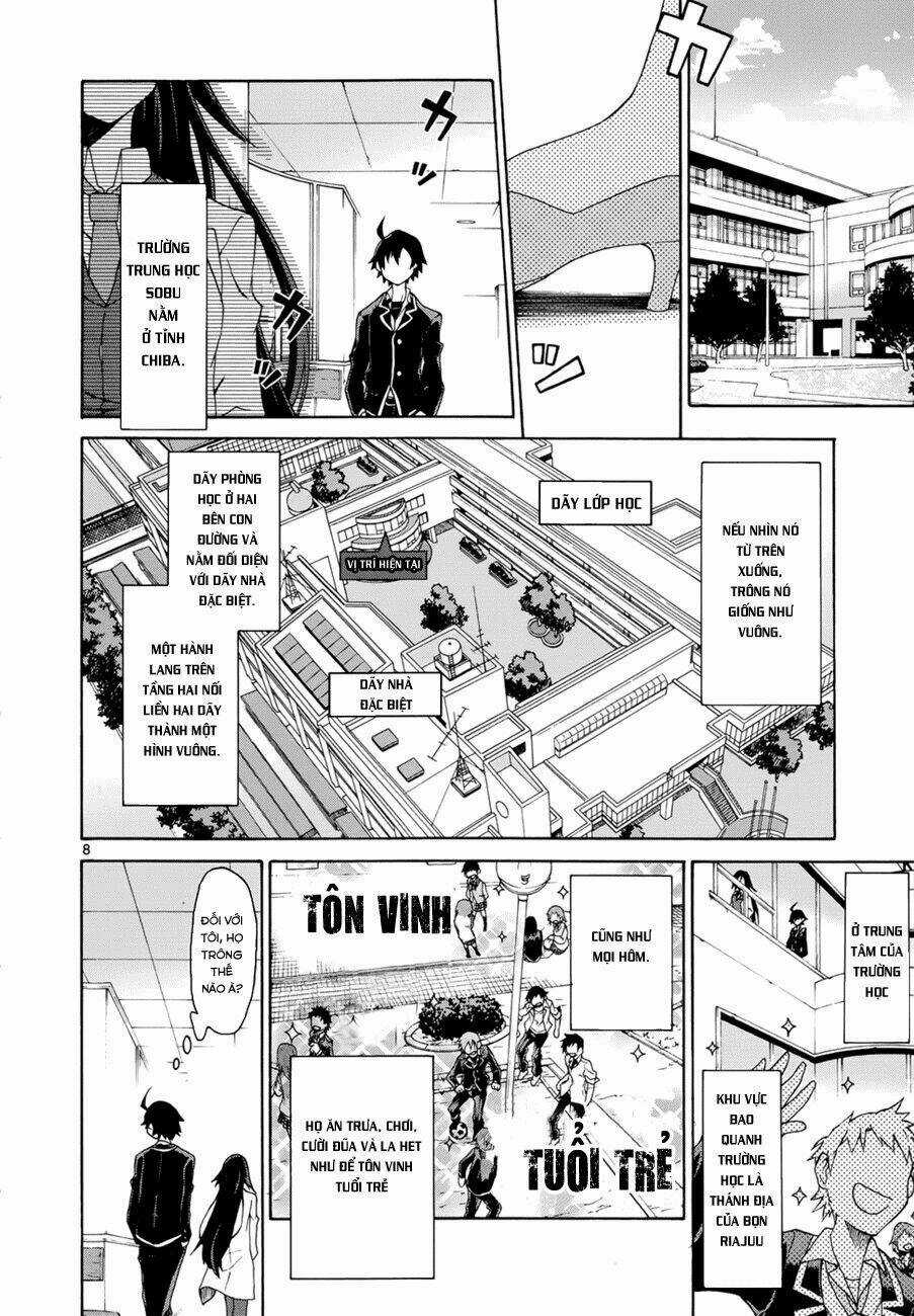 Yahari Ore No Seishun Rabukome Wa Machigatte Iru Chapter 1 trang 8