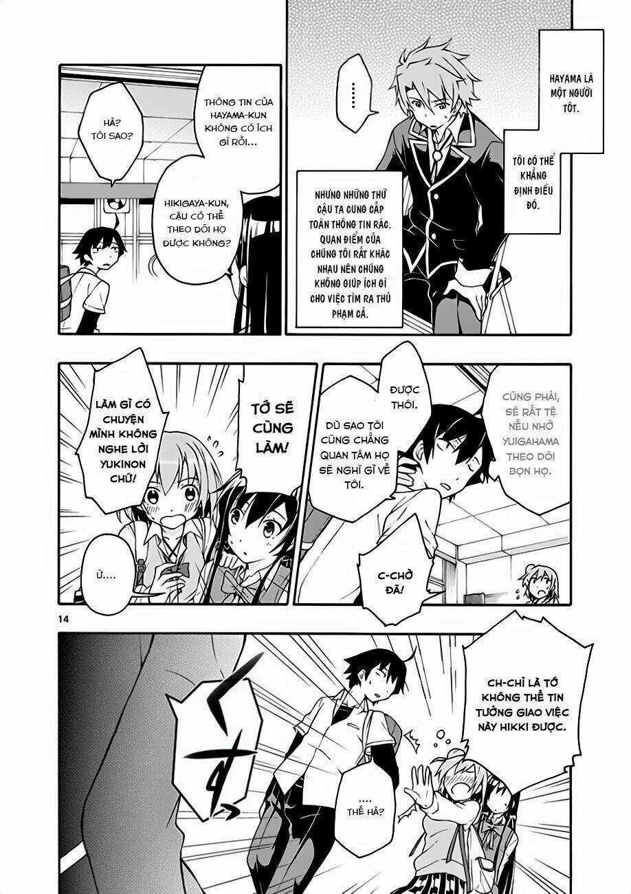 Yahari Ore No Seishun Rabukome Wa Machigatte Iru Chapter 10 trang 11