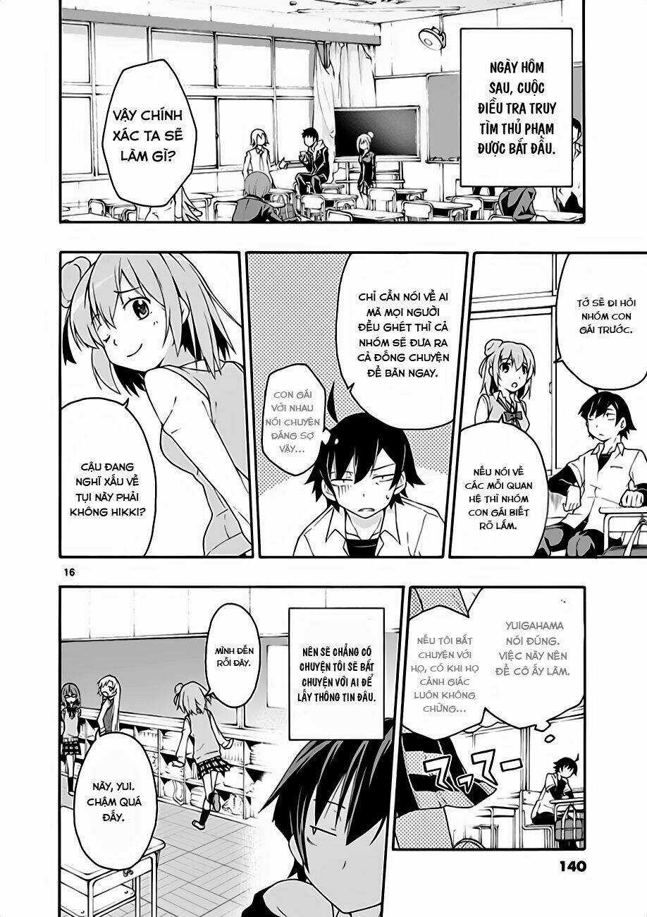 Yahari Ore No Seishun Rabukome Wa Machigatte Iru Chapter 10 trang 13