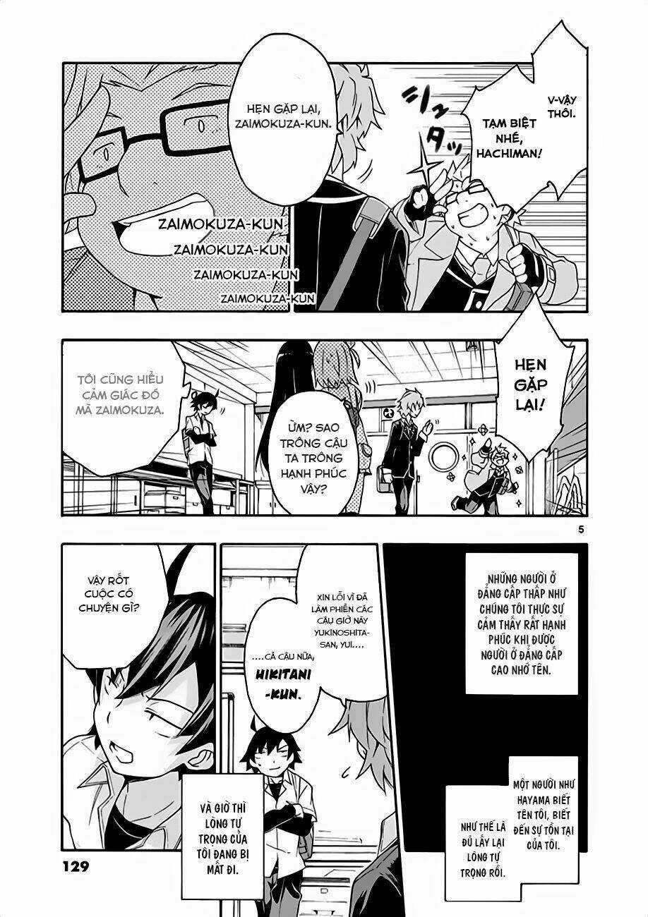 Yahari Ore No Seishun Rabukome Wa Machigatte Iru Chapter 10 trang 4