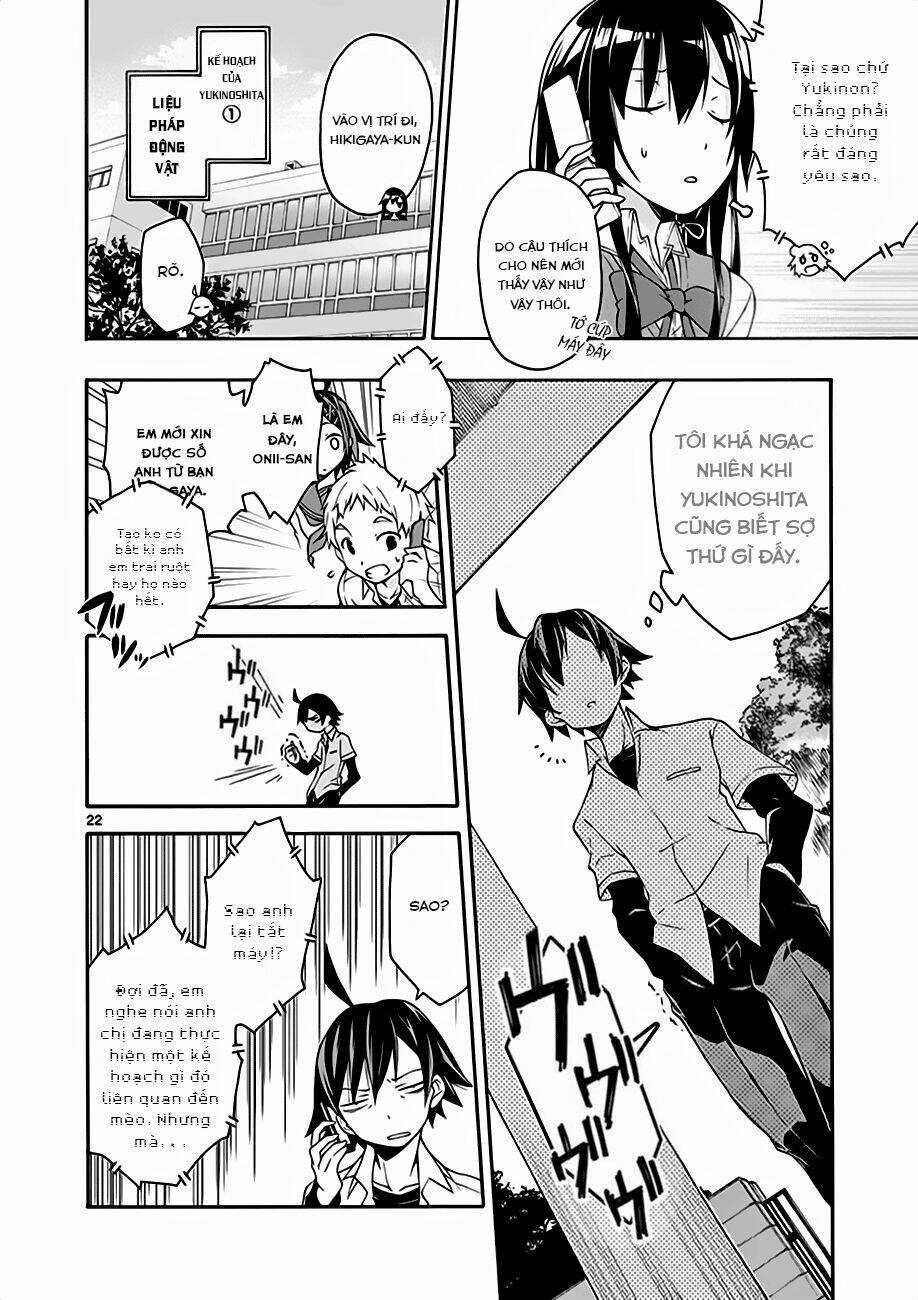 Yahari Ore No Seishun Rabukome Wa Machigatte Iru Chapter 11 trang 17
