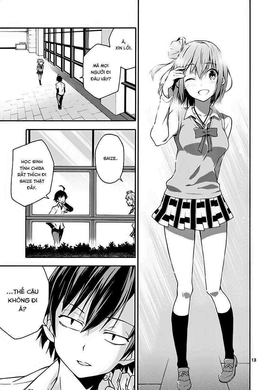 Yahari Ore No Seishun Rabukome Wa Machigatte Iru Chapter 13 trang 12