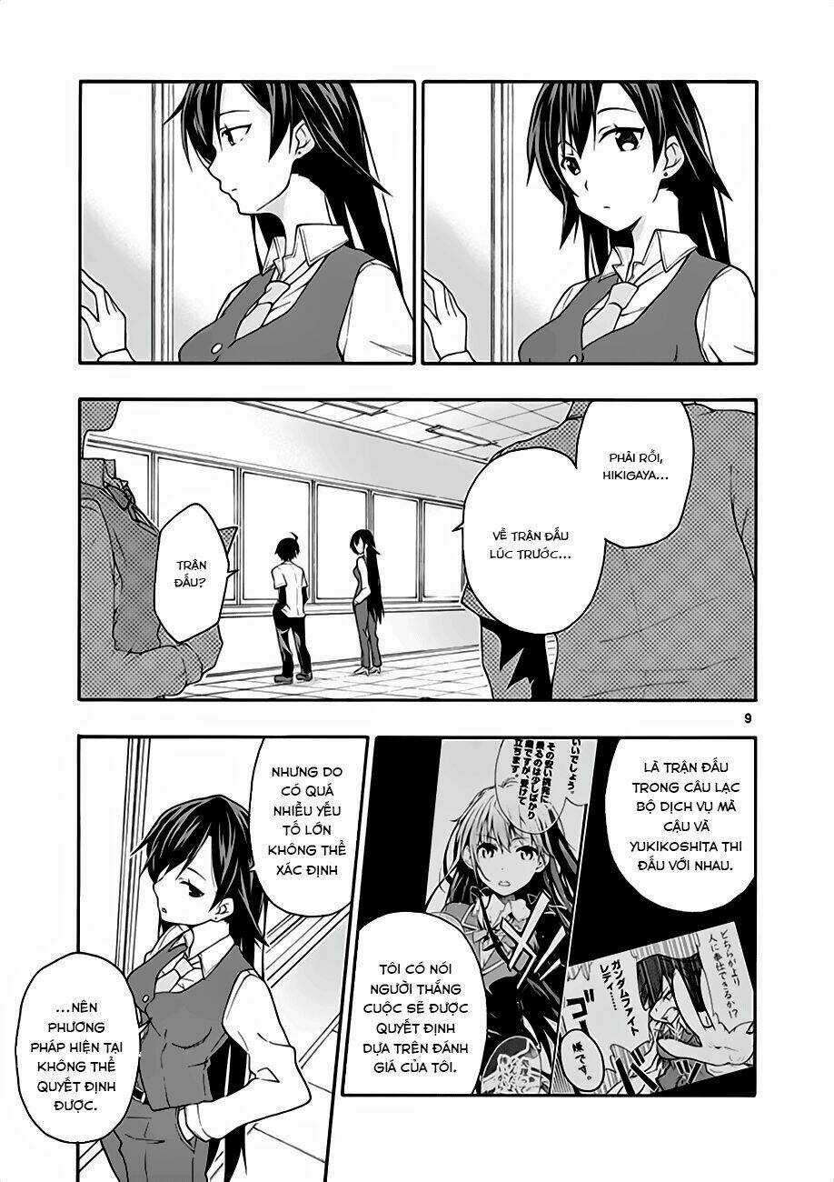 Yahari Ore No Seishun Rabukome Wa Machigatte Iru Chapter 13 trang 8