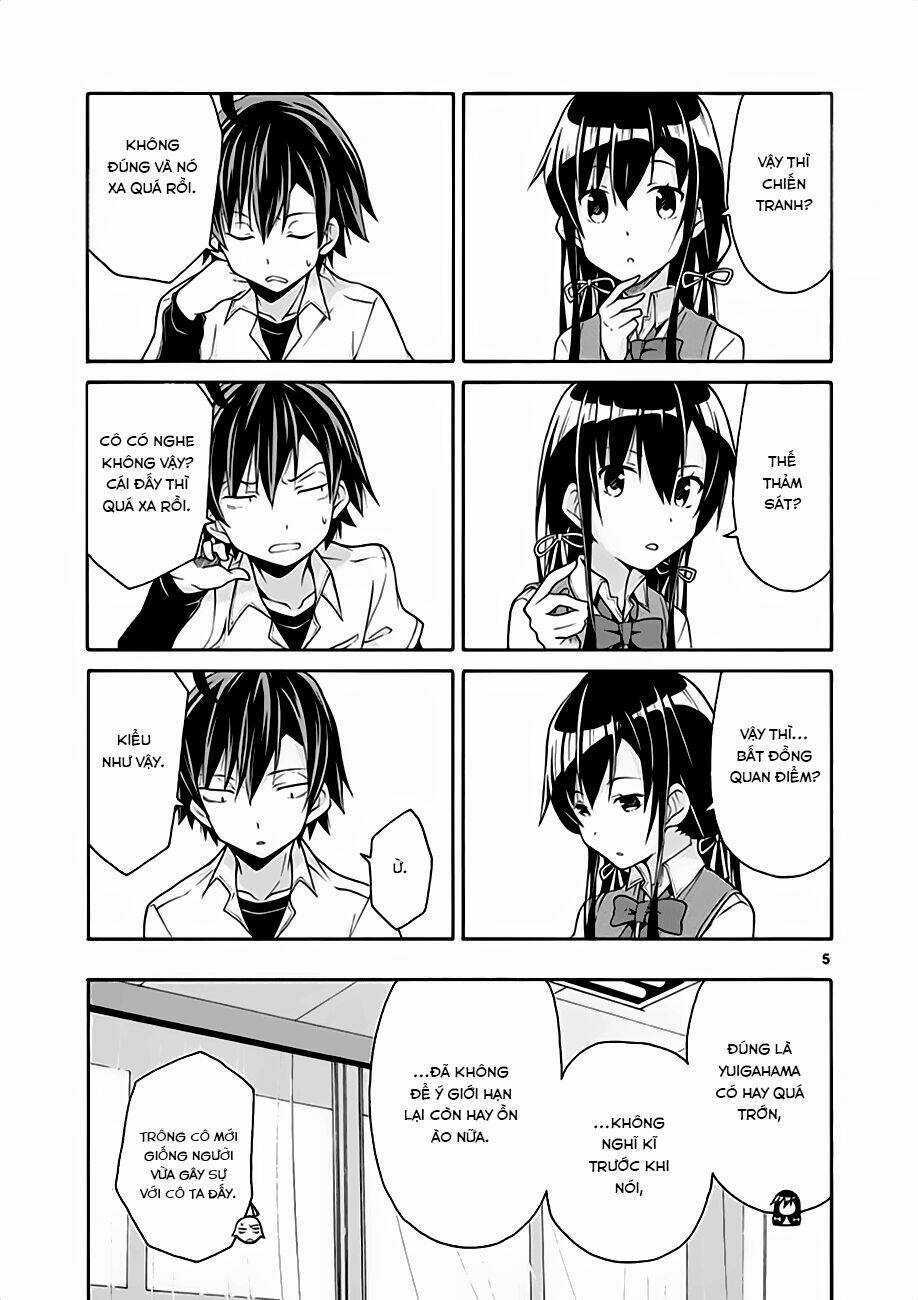 Yahari Ore No Seishun Rabukome Wa Machigatte Iru Chapter 14 trang 4