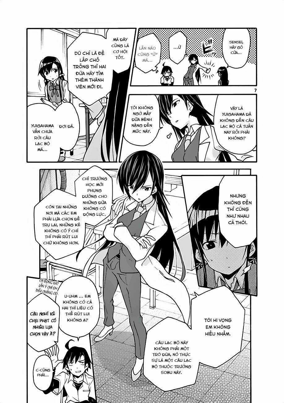 Yahari Ore No Seishun Rabukome Wa Machigatte Iru Chapter 14 trang 6