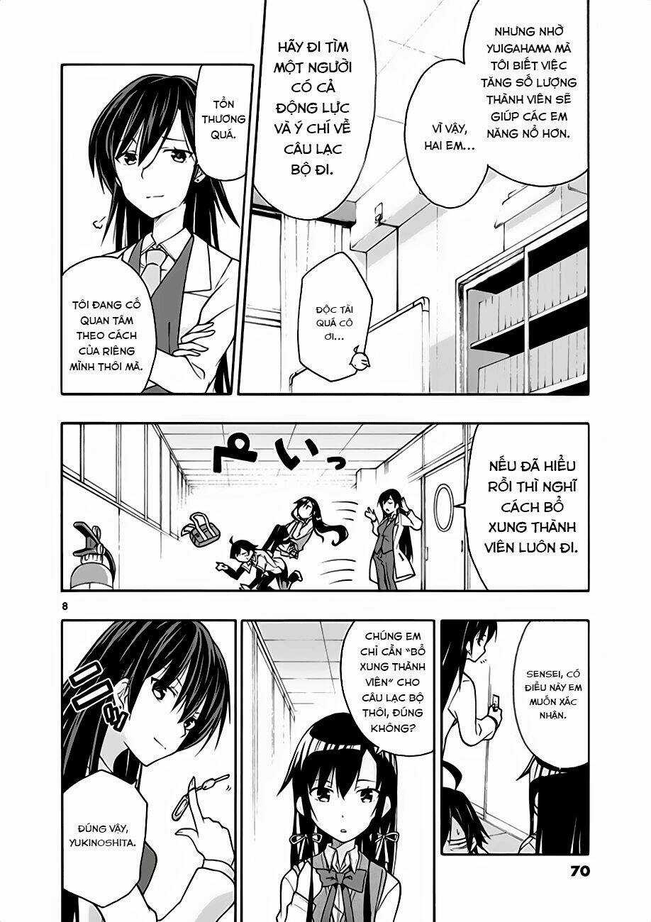 Yahari Ore No Seishun Rabukome Wa Machigatte Iru Chapter 14 trang 7