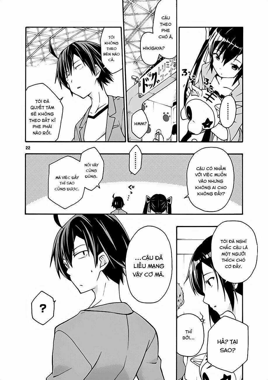 Yahari Ore No Seishun Rabukome Wa Machigatte Iru Chapter 15 trang 20