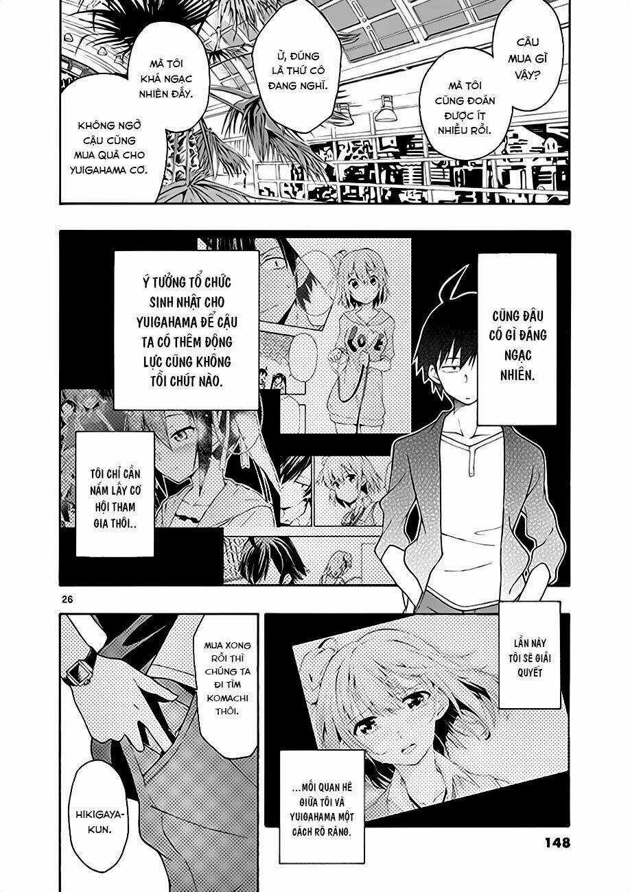 Yahari Ore No Seishun Rabukome Wa Machigatte Iru Chapter 16 trang 25