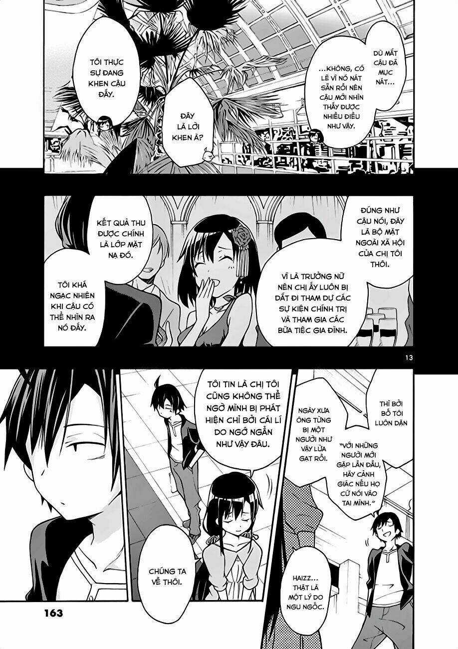 Yahari Ore No Seishun Rabukome Wa Machigatte Iru Chapter 17 trang 12