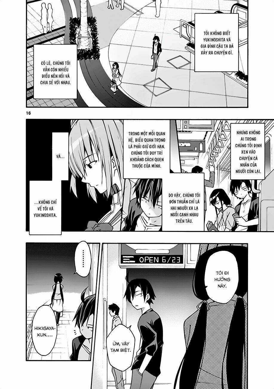 Yahari Ore No Seishun Rabukome Wa Machigatte Iru Chapter 17 trang 14