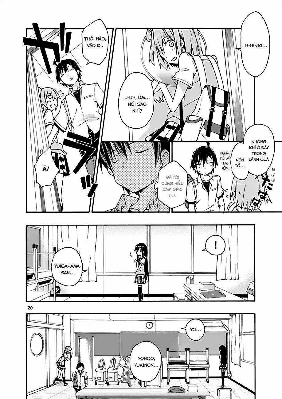 Yahari Ore No Seishun Rabukome Wa Machigatte Iru Chapter 17 trang 18