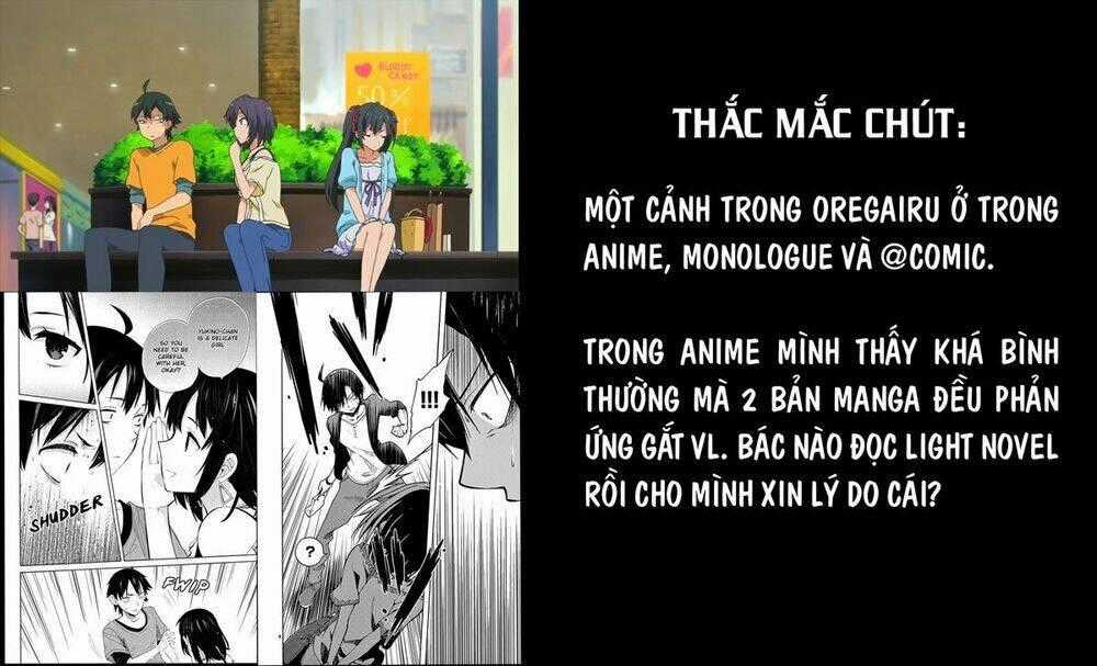 Yahari Ore No Seishun Rabukome Wa Machigatte Iru Chapter 17 trang 25