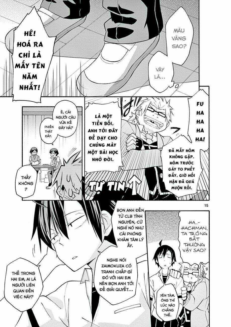 Yahari Ore No Seishun Rabukome Wa Machigatte Iru Chapter 18 trang 15