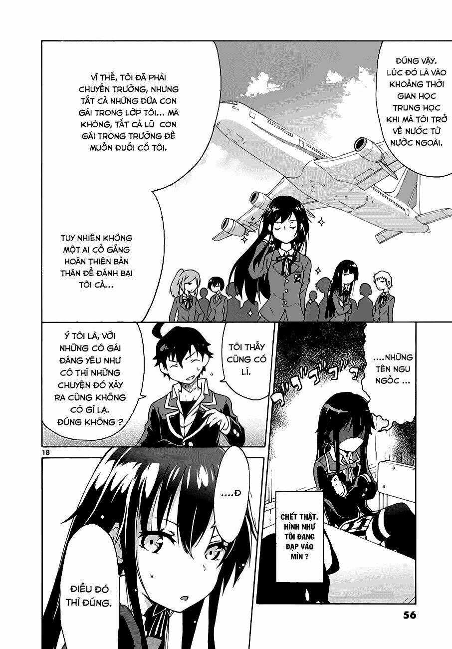 Yahari Ore No Seishun Rabukome Wa Machigatte Iru Chapter 2 trang 17