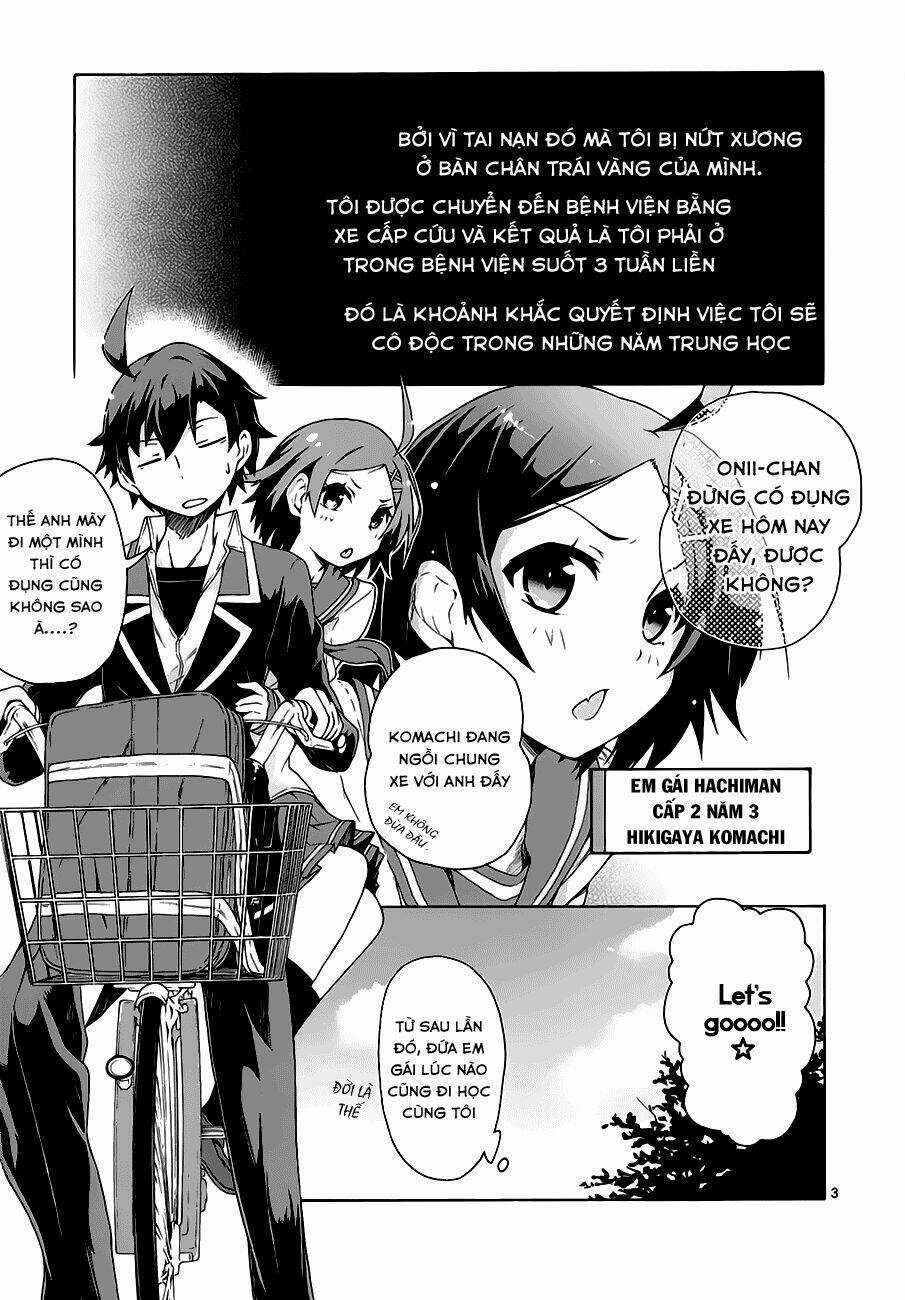 Yahari Ore No Seishun Rabukome Wa Machigatte Iru Chapter 2 trang 2