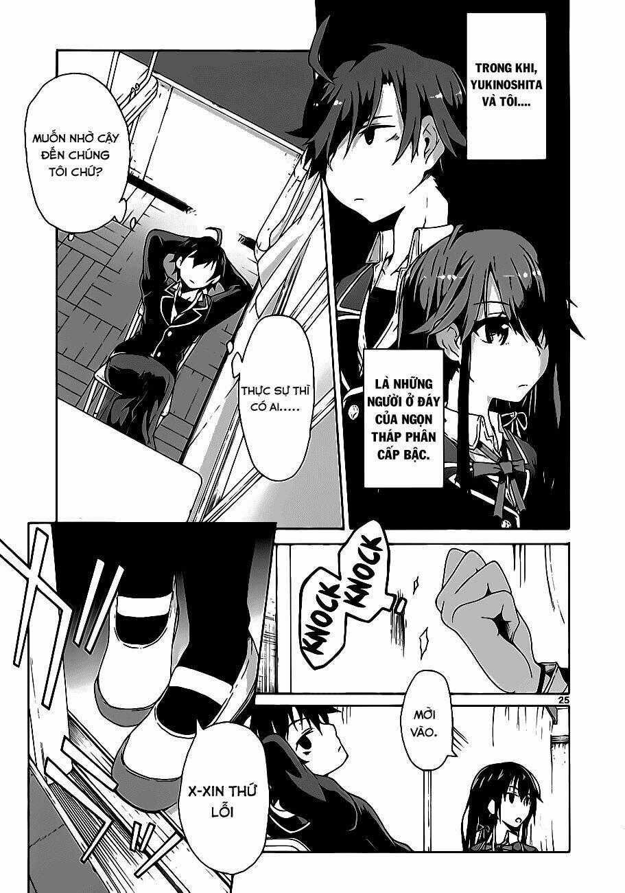 Yahari Ore No Seishun Rabukome Wa Machigatte Iru Chapter 2 trang 24