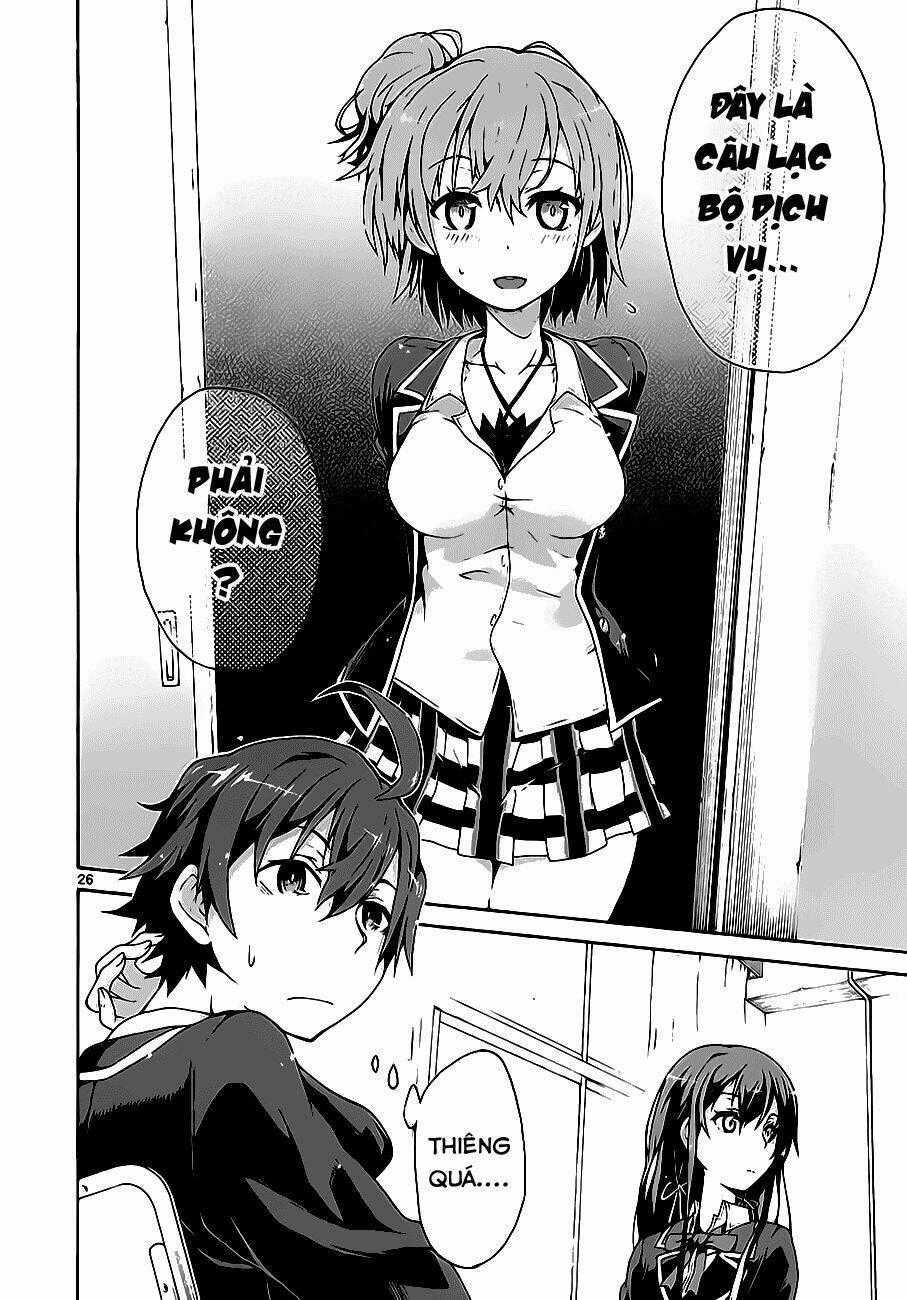 Yahari Ore No Seishun Rabukome Wa Machigatte Iru Chapter 2 trang 25