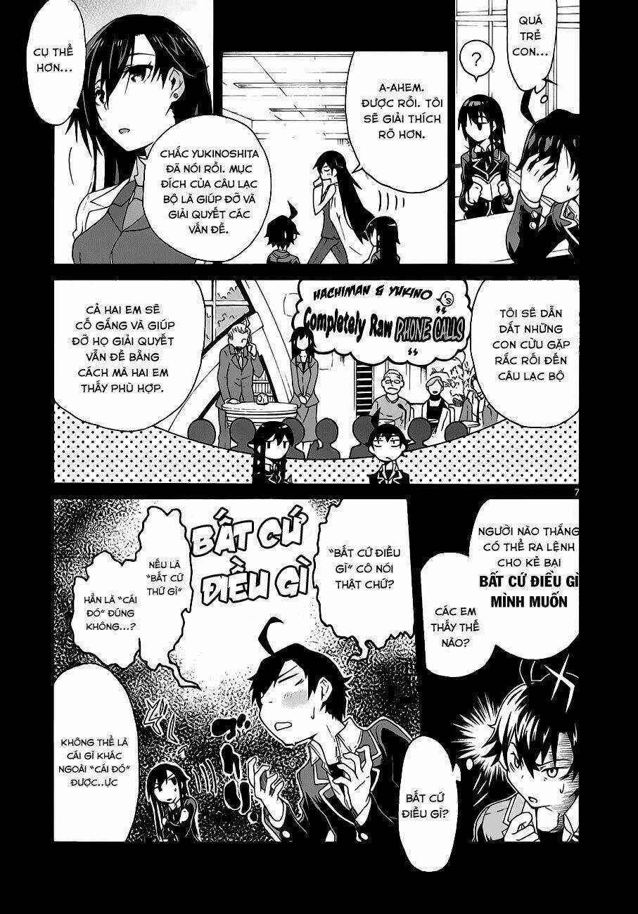 Yahari Ore No Seishun Rabukome Wa Machigatte Iru Chapter 2 trang 6