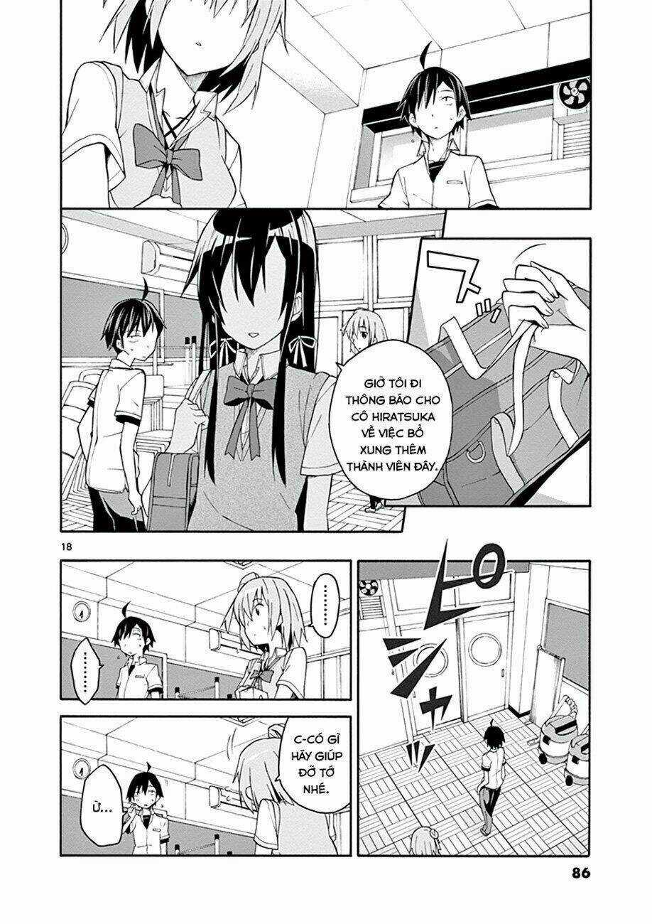 Yahari Ore No Seishun Rabukome Wa Machigatte Iru Chapter 20 trang 16
