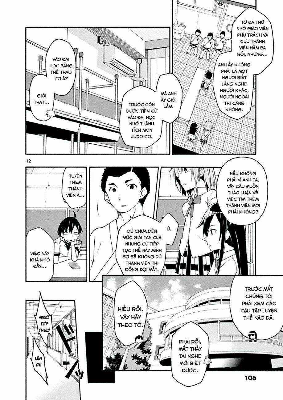 Yahari Ore No Seishun Rabukome Wa Machigatte Iru Chapter 21 trang 11