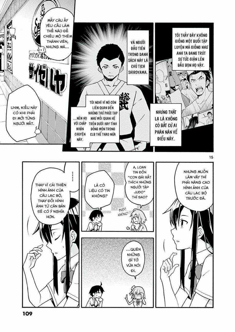 Yahari Ore No Seishun Rabukome Wa Machigatte Iru Chapter 21 trang 14